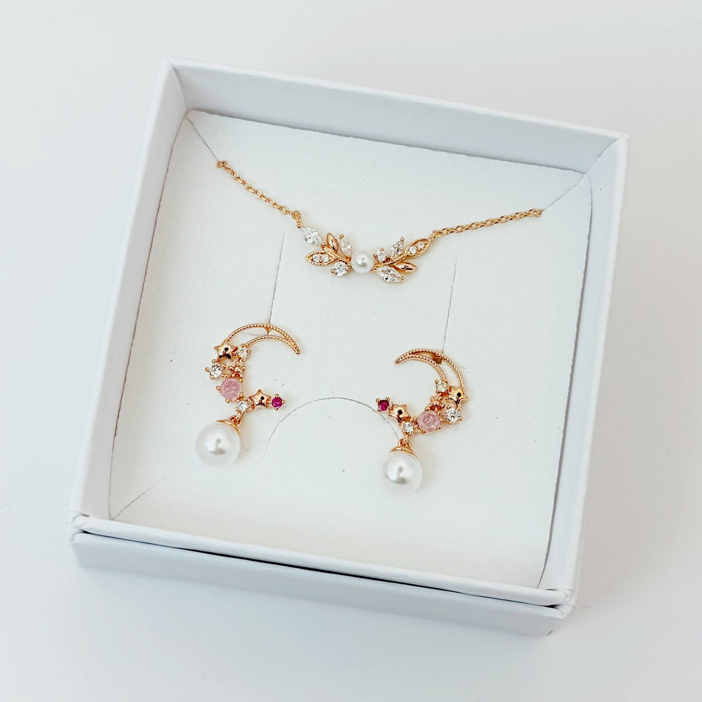 Starlit Crystal Symphony – Set Jewelry