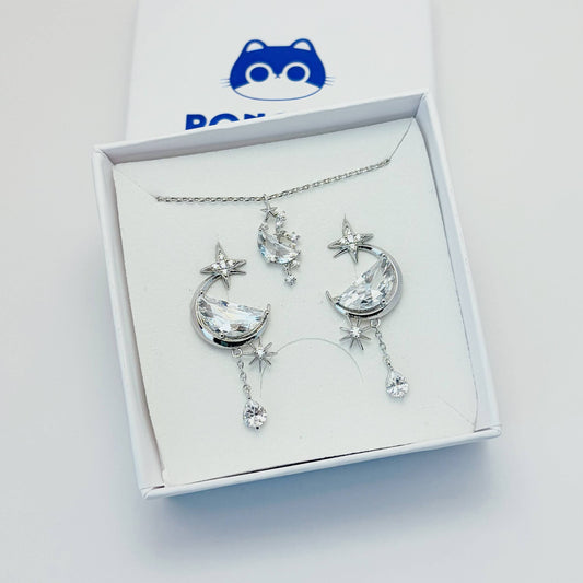 Peach Blossom Glow  – Set Jewelry