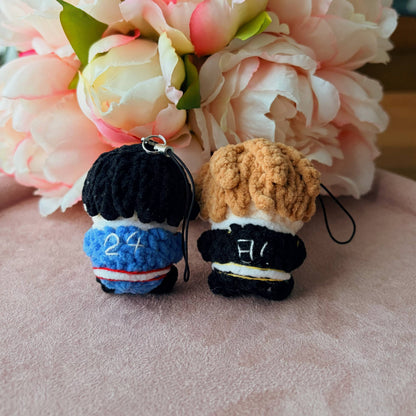 Mini Heated Rivalry FanArt - Amigurumi