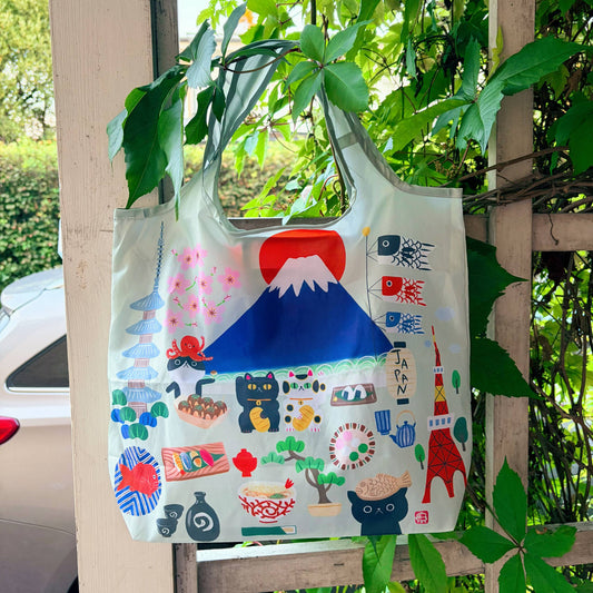 Reusable Grocery Bag – Ultra Lightweight Polyester Shopping Bag
