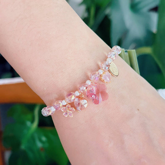 Gleaming Petal Bracelet