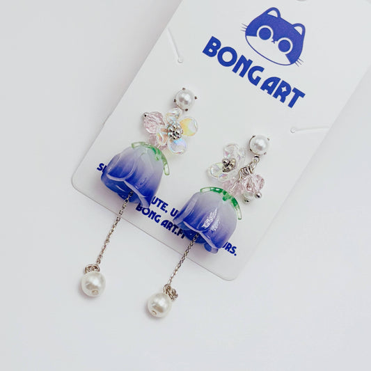 Ocean Petal Earrings