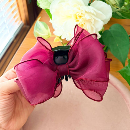 Sweet Lace Bow – Claw Clip