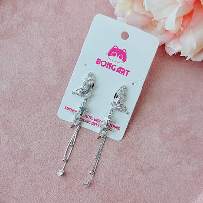 Swarovski Crystal Butterfly – Earrings