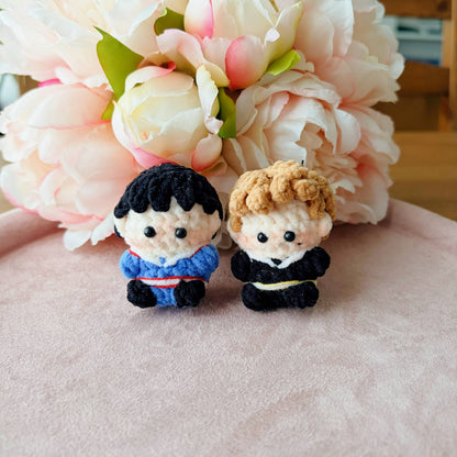 Mini Heated Rivalry FanArt - Amigurumi