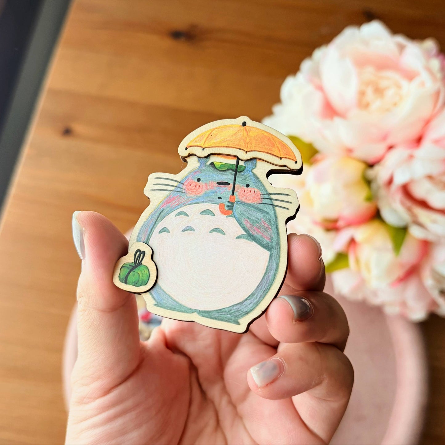 Totoro | Wooden Magnets