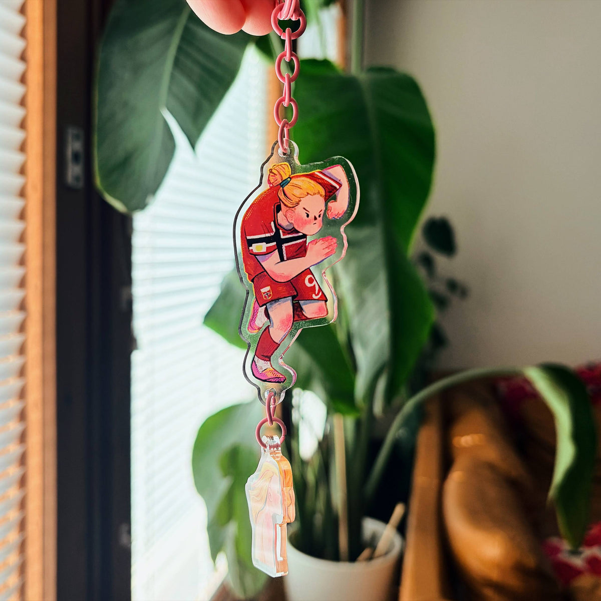 Haaland Fanart | Acrylic keychain