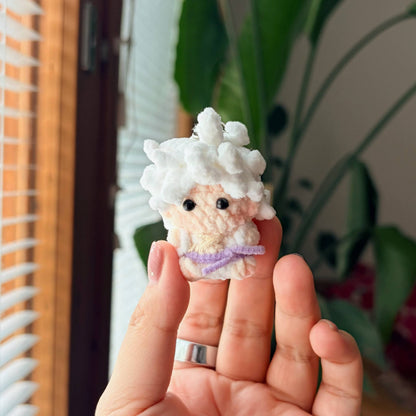 Mini Luffy Gear 5 - Amigurumi
