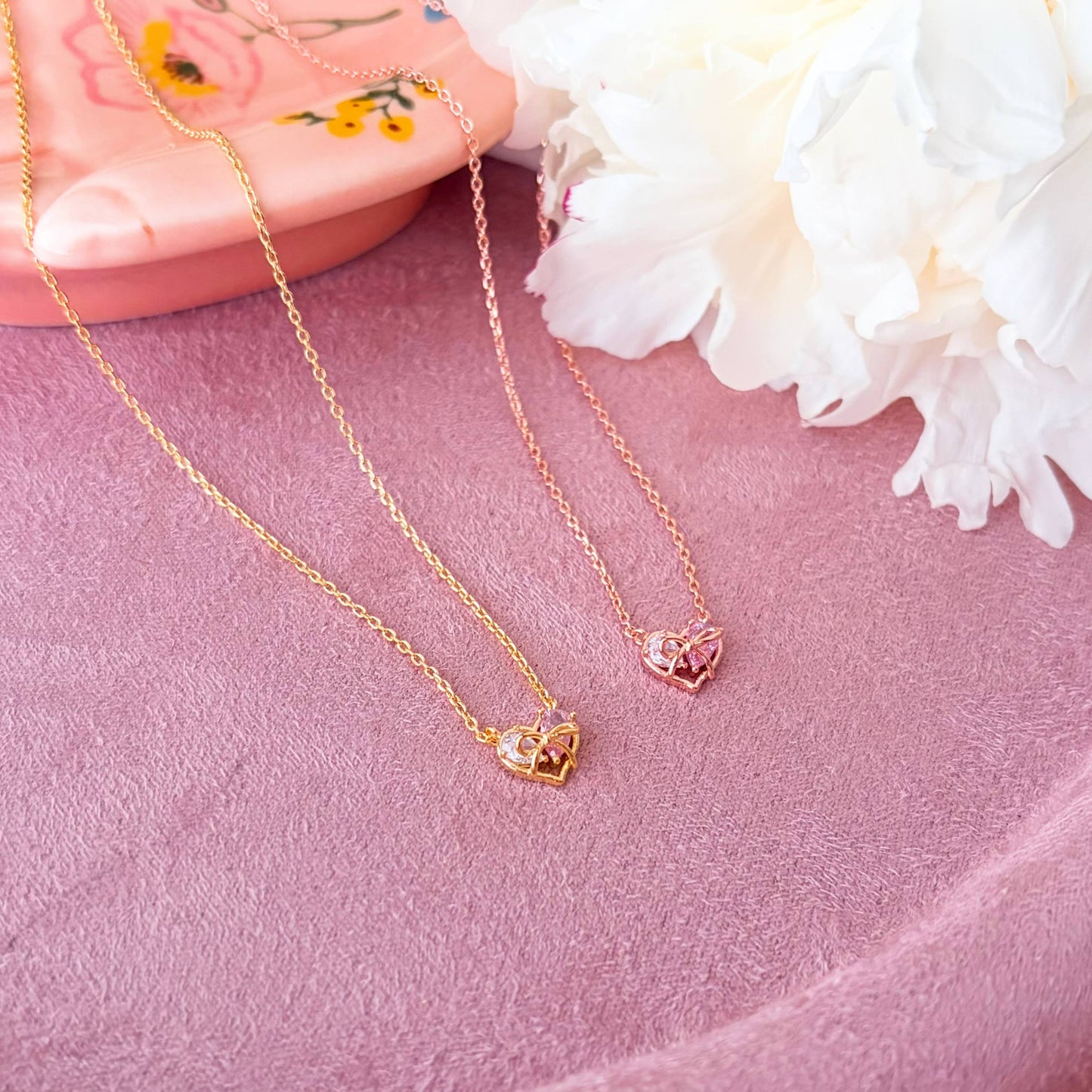 Swarovski Heart Glow – Necklace