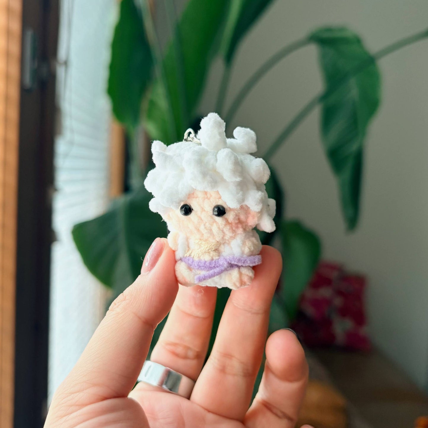 Mini Luffy Gear 5 - Amigurumi