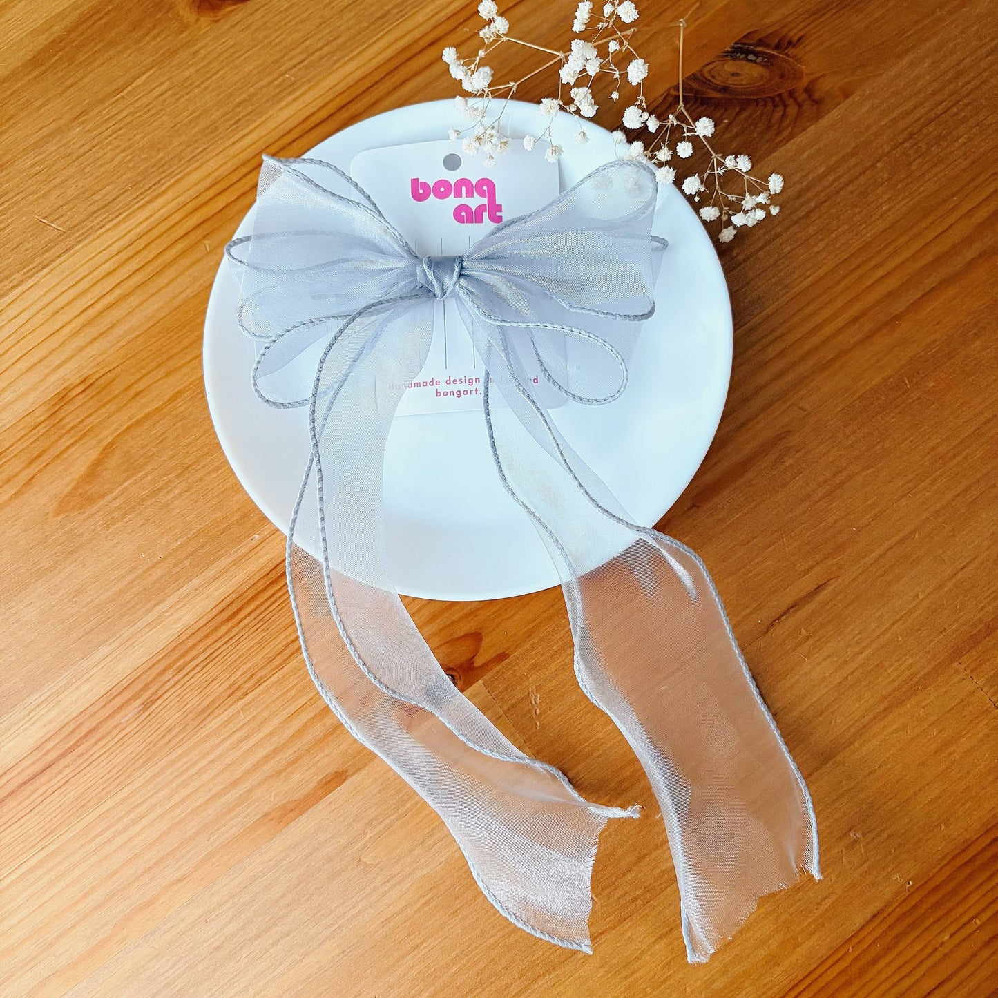 Lovely Whisper Ribbon – Hair Clip