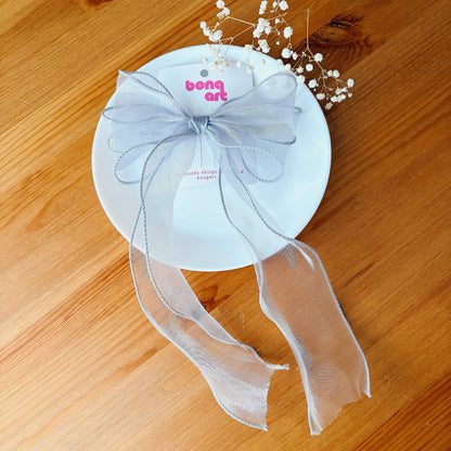 Lovely Whisper Ribbon – Hair Clip