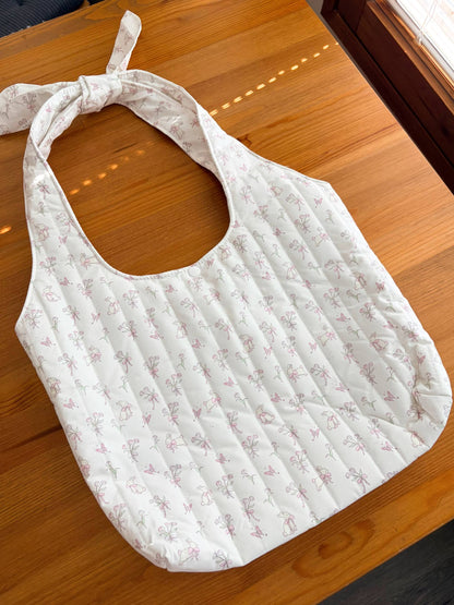 Quilted Hobo Tote