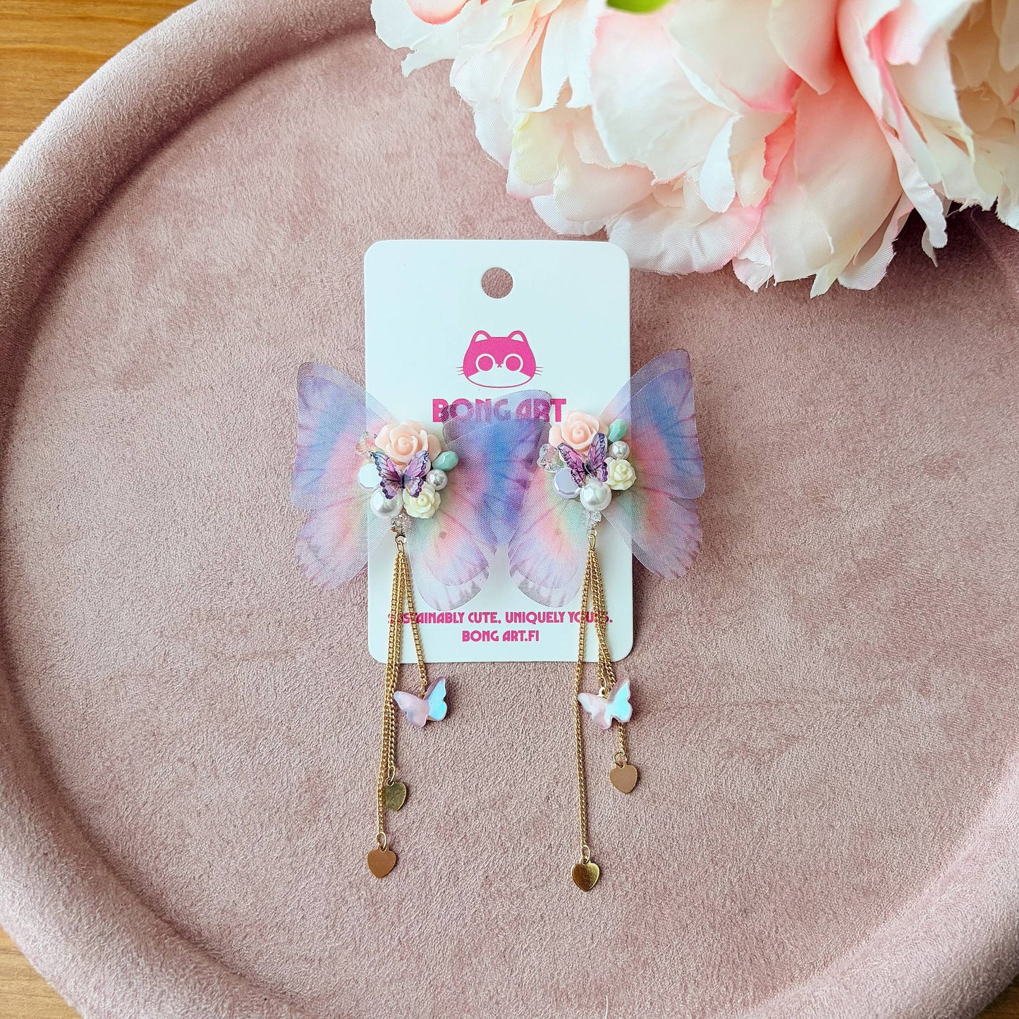 Luna Butterfly Crystal – Earrings