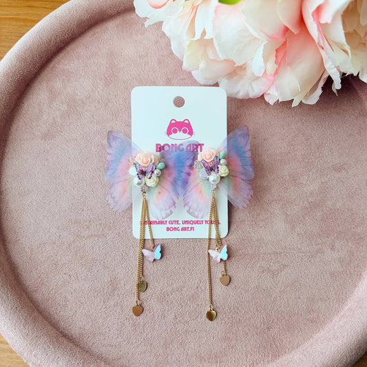 Luna Butterfly Crystal – Earrings