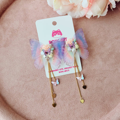 Luna Butterfly Crystal – Earrings