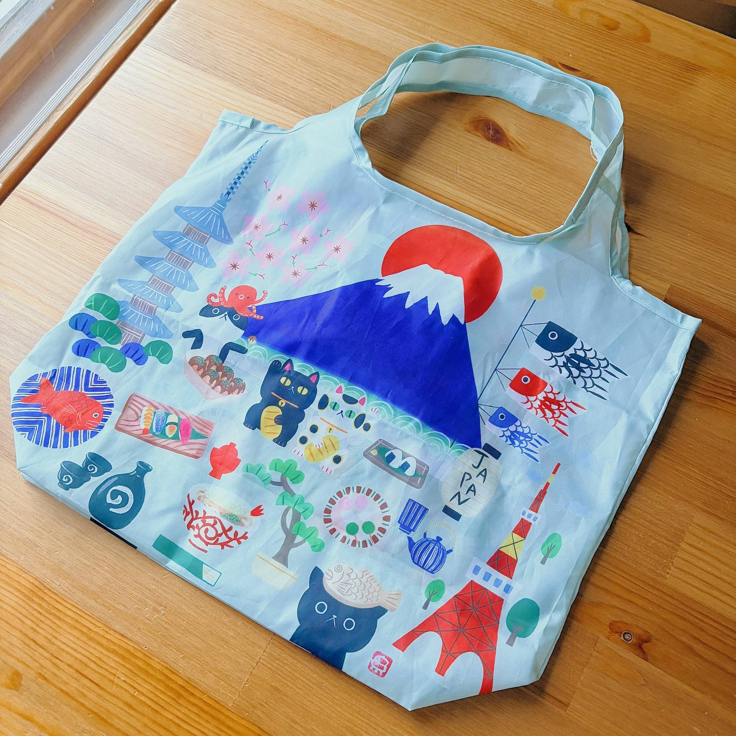 Reusable Grocery Bag – Ultra Lightweight Polyester Shopping Bag