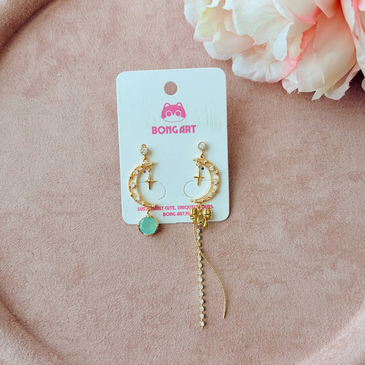 Moon Fairy Crystal – Earrings