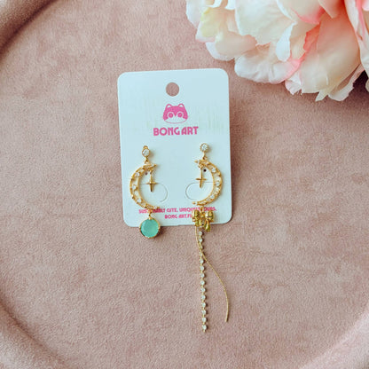 Moon Fairy Crystal – Earrings