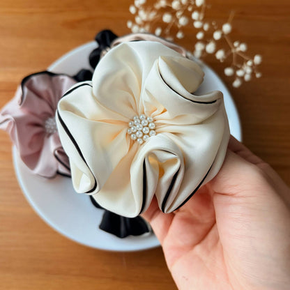 Sweet Silk Charm – Scrunchie