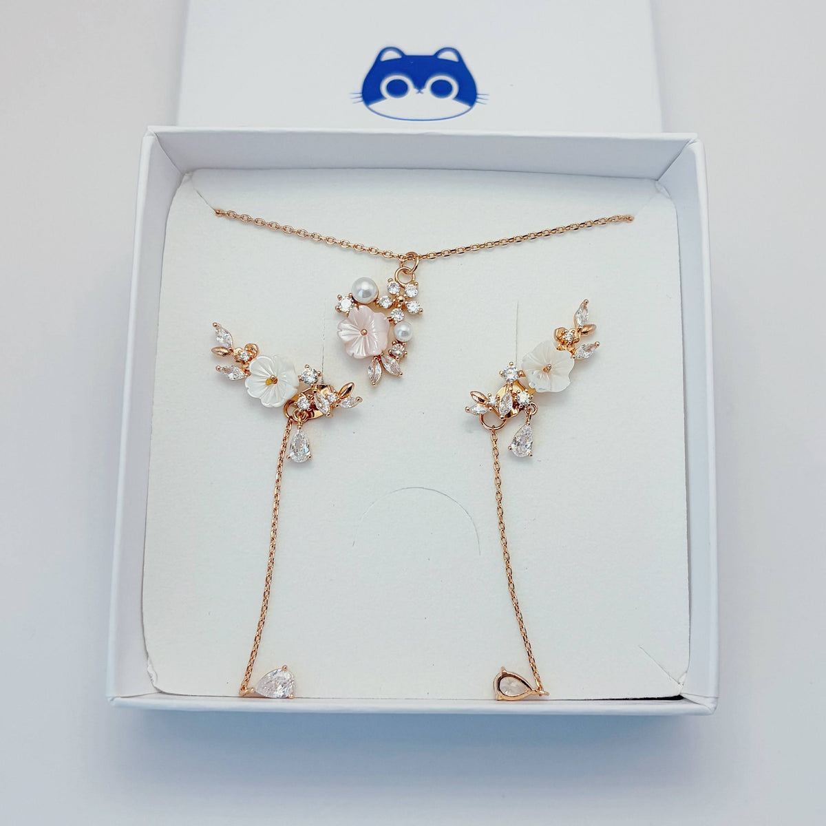 Moonlight Natural Pearl – Set Jewelry