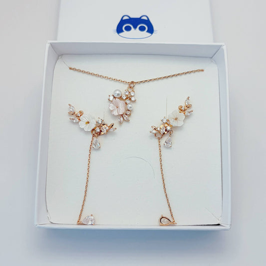 Moonlight Natural Pearl – Set Jewelry