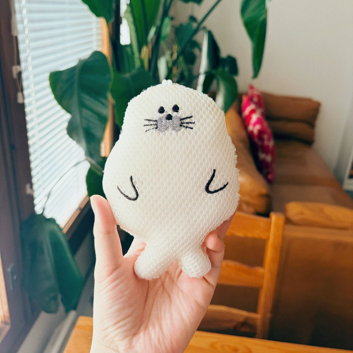Cute Harp Seal Pup - Body Sponge