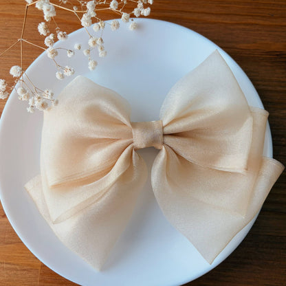 Cherry Kiss Ribbon Hair Clip
