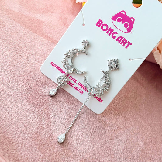 Starry Moon Earrings