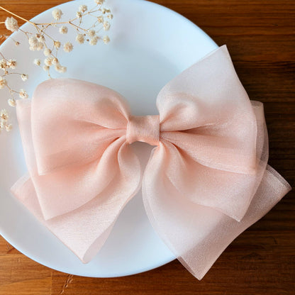 Cherry Kiss Ribbon Hair Clip