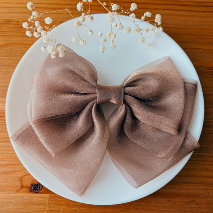 Cherry Kiss Ribbon Hair Clip