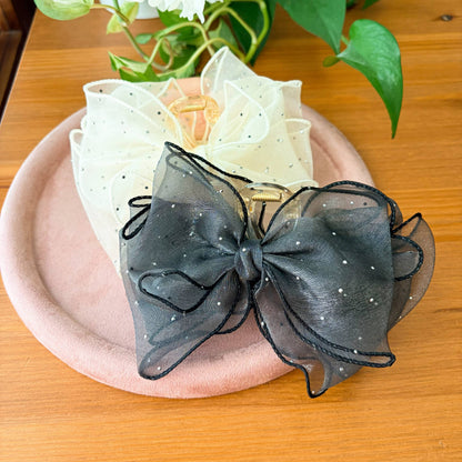 Princess Lace Ribbon Claw Clip