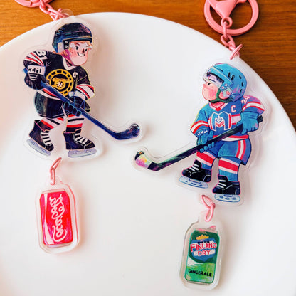 Heated Rivalry | Acrylic keychain