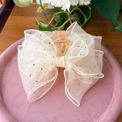 Princess Lace Ribbon Claw Clip