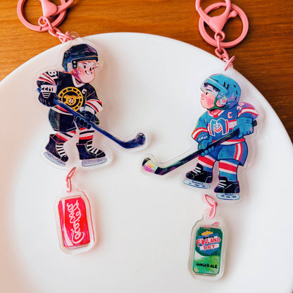 Heated Rivalry | Acrylic keychain
