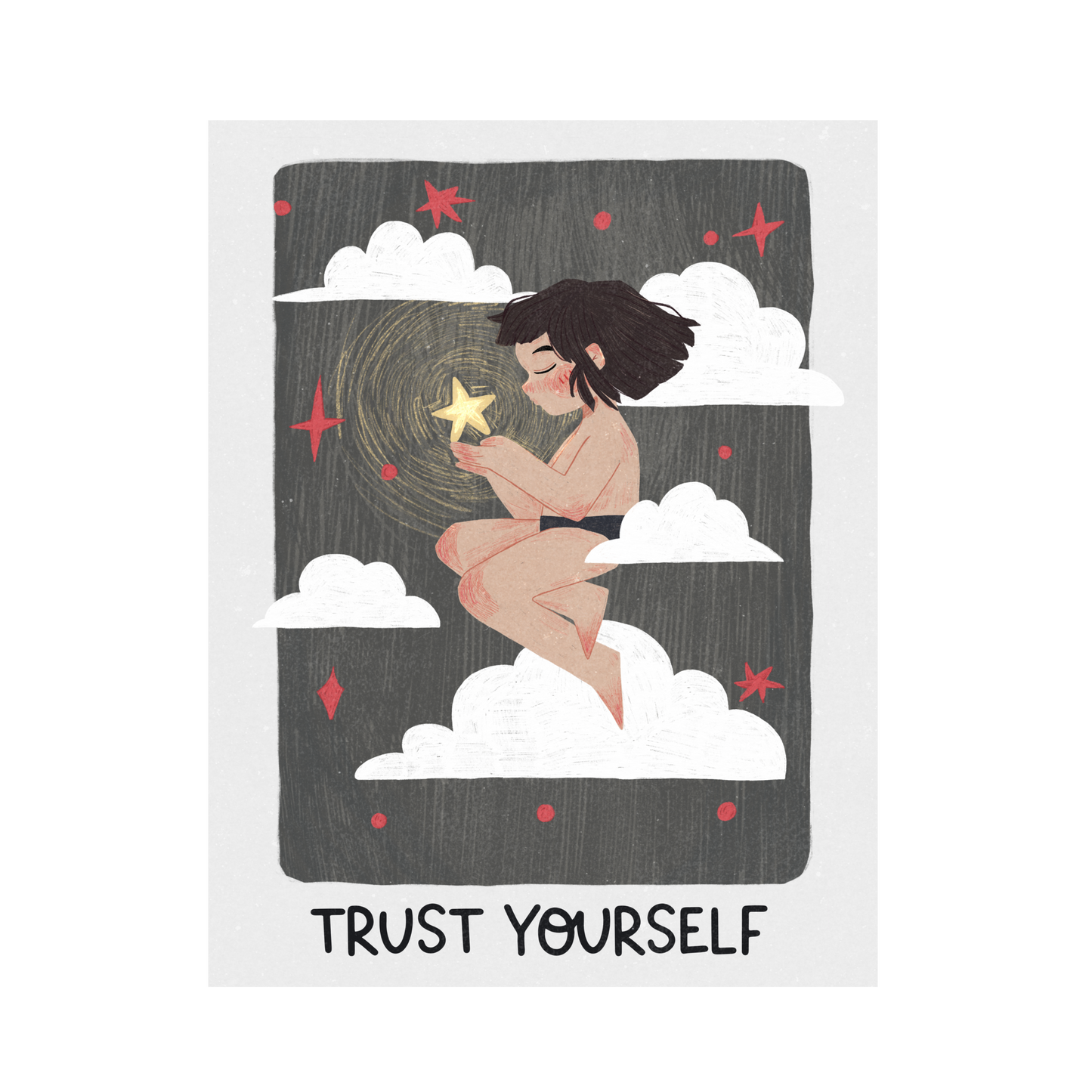 Trust Yourself Postcard
