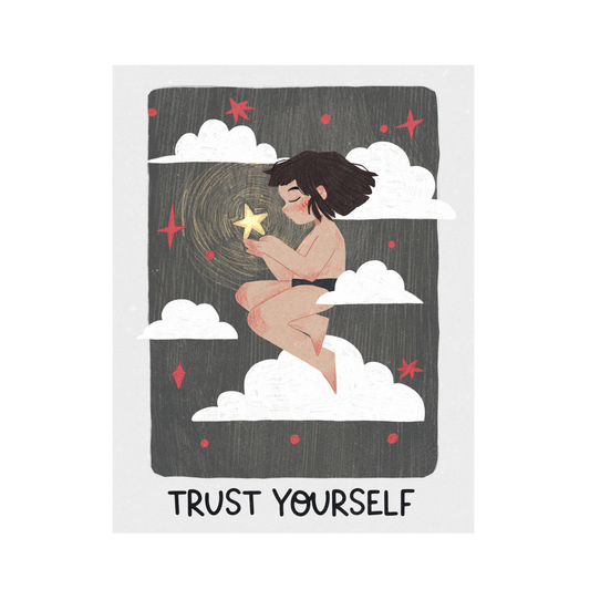 Trust Yourself Postcard