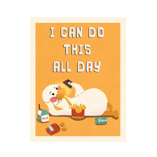 I Can Do This All Day Postcard